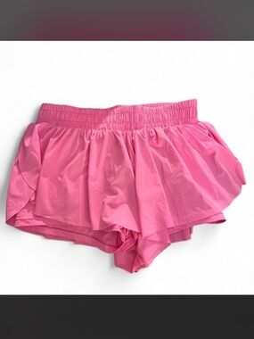 (821-5) Hot Pink Flowy Tennis Athletic Skort Large Perfect Condition